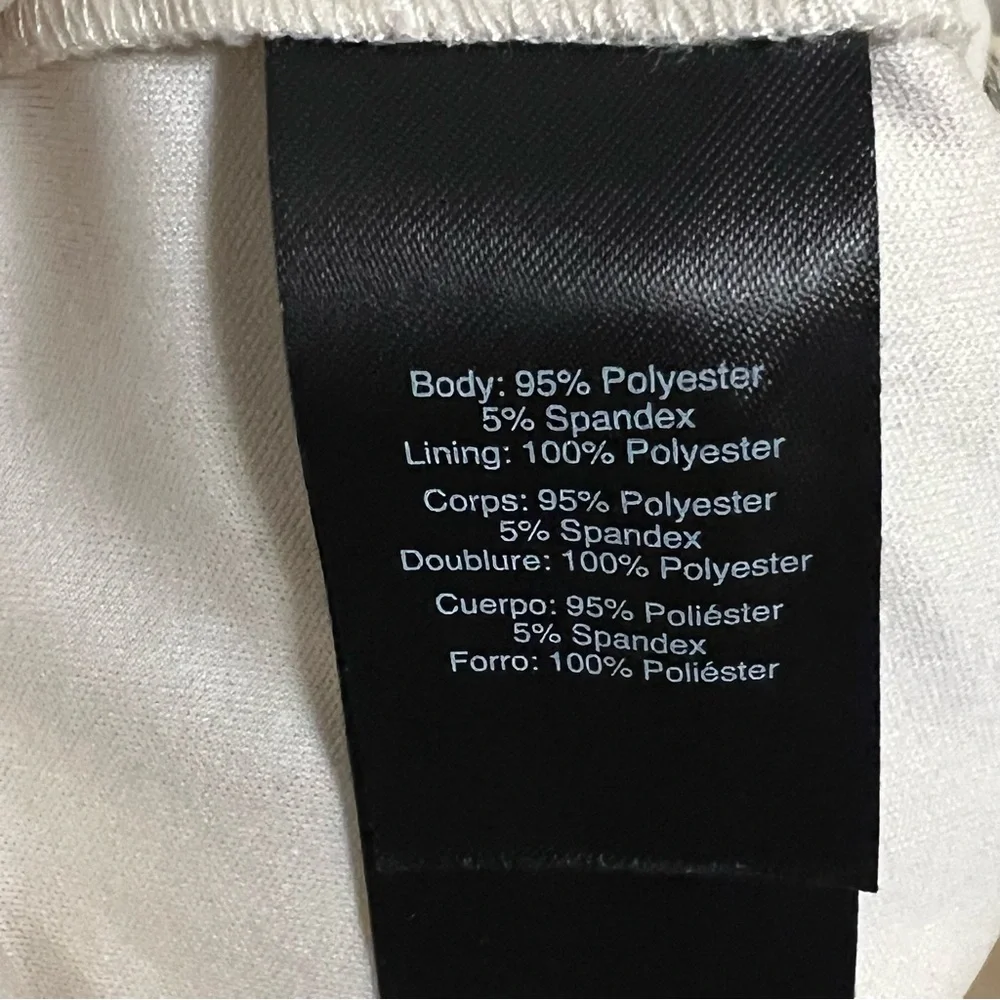 Donna Karen New York Brushstroke Scuba Sheath Dress Size 8 - Picture 14 of 14